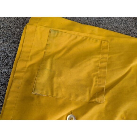 FTD Flower Work Jacket Size S Small Yellow Patch Womens - Picture 3 of 6